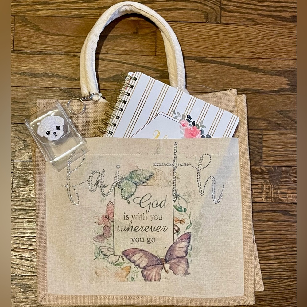 Faith 🦋 Tote Bag - Religious - Brand New!